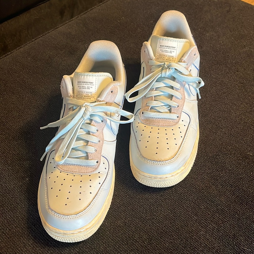 Nike Air Force One sneaker -light blue